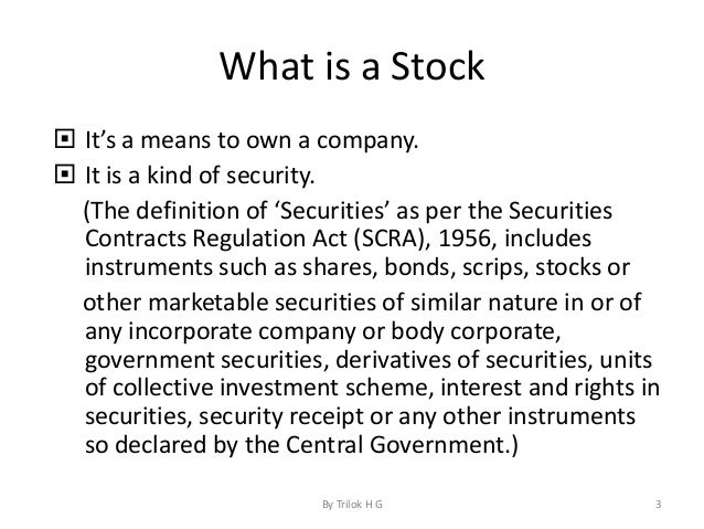 Basic trading