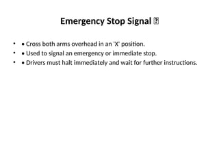 Stop Sign Arm Position Basic_Traffic_Hand_Signals_Presentation.pptx