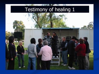 Testimony of healing 1 