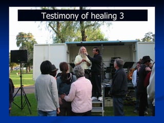 Testimony of healing 3 