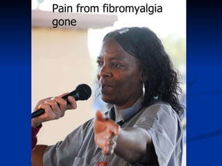 Pain from fibromyalgia gone 