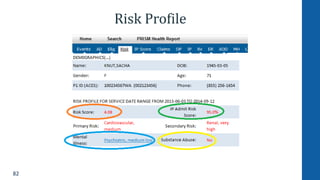 82
Risk Profile
 
