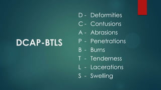 Basic trauma life support | PPTX