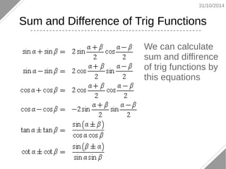 Basic trigonometry | ODP
