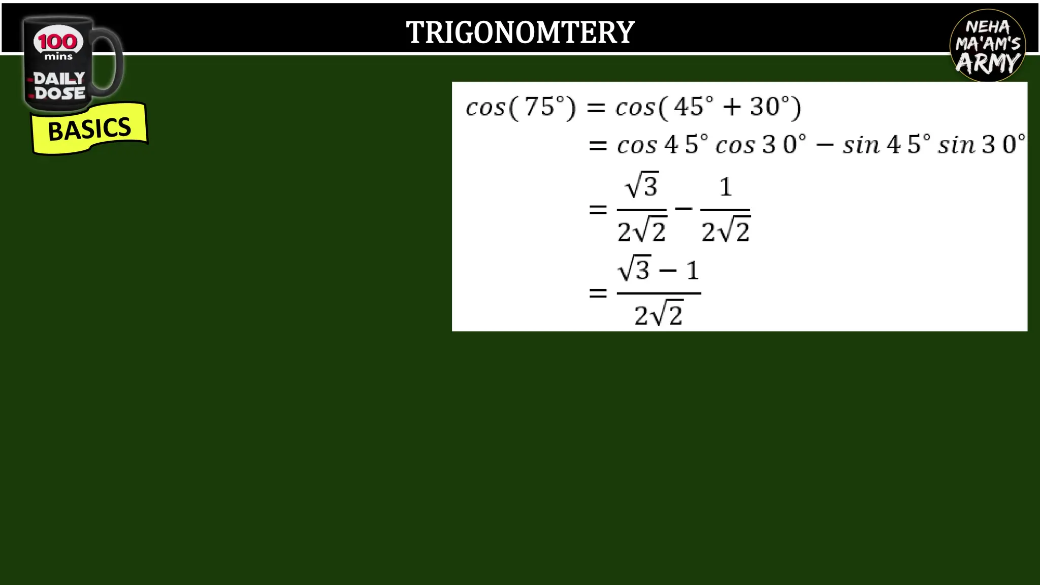TRIGONOMTERY
 