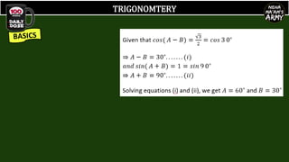 Navigating Trigonometry Foundations of Trigonometry: Navigating Angles and Ratios with Ease