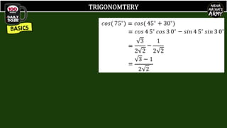 Navigating Trigonometry Foundations of Trigonometry: Navigating Angles and Ratios with Ease