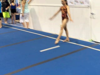 Tumbling Routine Length Basic tumbling | PDF