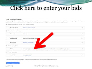 Click here to enter your bids
2/26/2015 http://cherrylinramos.blogspot.no/
 