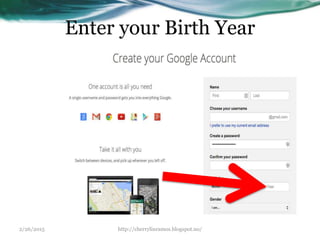 Enter your Birth Year
2/26/2015 http://cherrylinramos.blogspot.no/
 