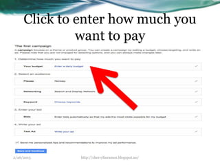 Click to enter how much you
want to pay
2/26/2015 http://cherrylinramos.blogspot.no/
 