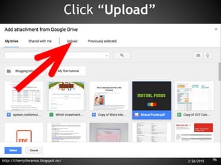 Basic tutorial how to use google calendar | PPTX