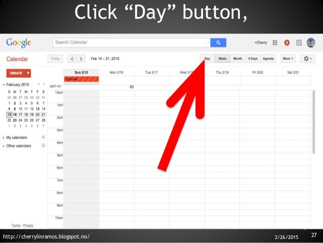 basic tutorial how to use google calendar basic calendar 2015