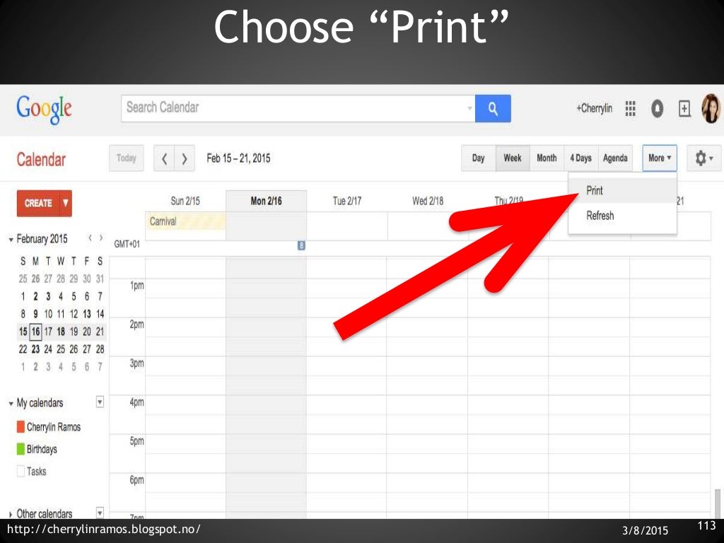 Basic tutorial how to use google calendar