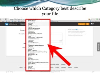 Choose which Category best describe
your file
3/8/2015 cherrylinramos@gmail.com 30
 