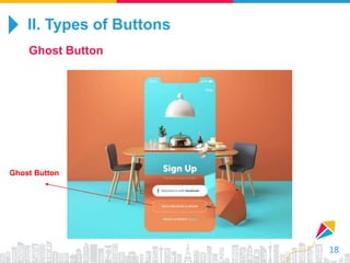 Basic types of buttons in user interfaces | PPTX