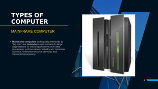 Basic types of computer | PPT