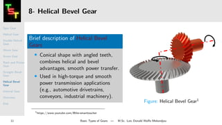 Basic Types of Gears - A Short Overview | PDF