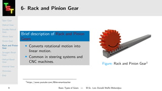 Basic Types of Gears - A Short Overview | PDF