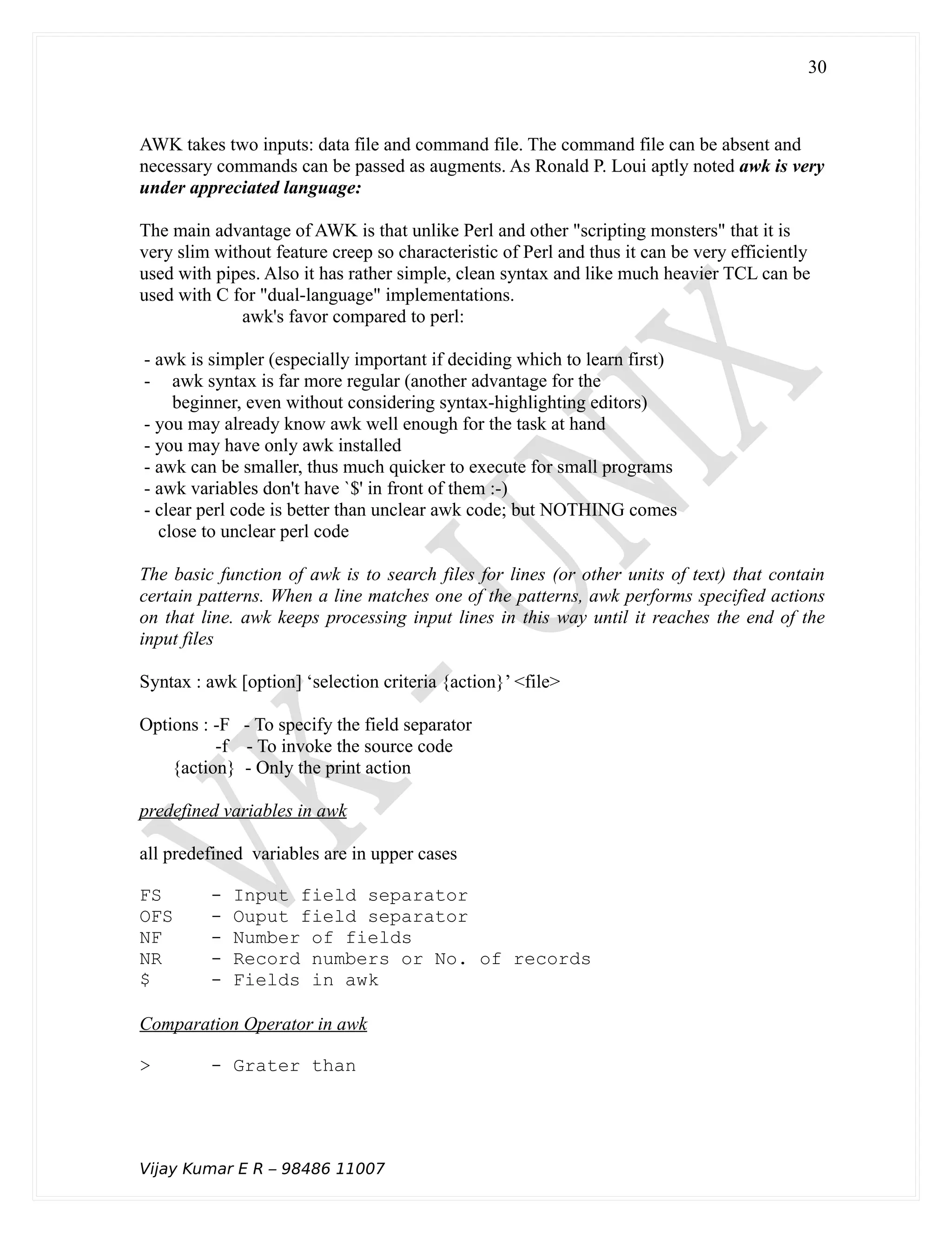 Basic unix commands | PDF