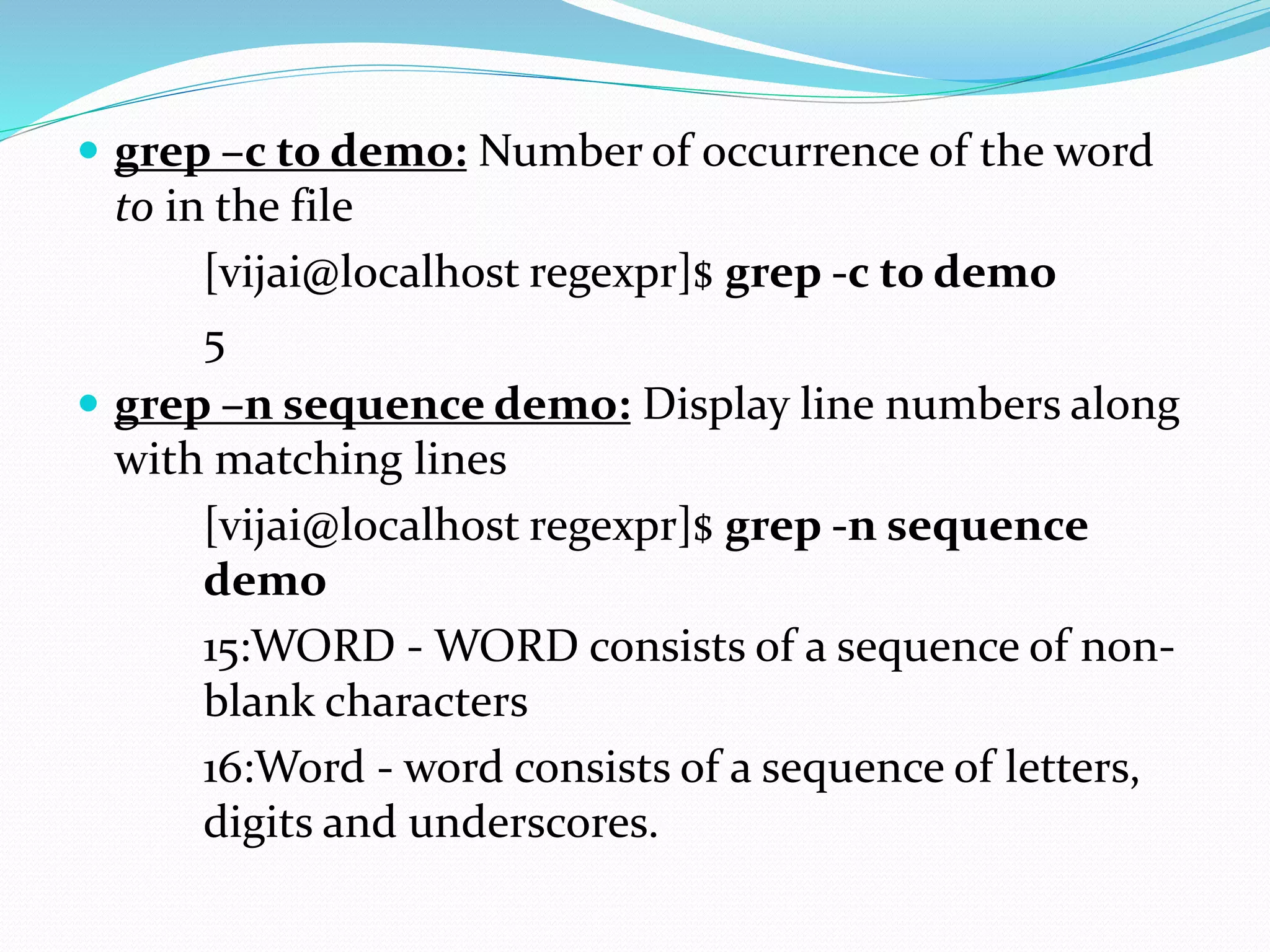 Basic unix commands | PPTX