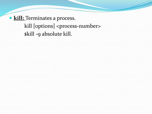 Basic unix commands | PPTX