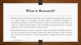 Basic vs Applied Research | PDF