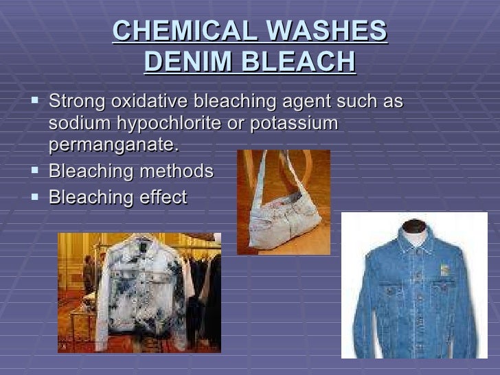 Basic washes in denim fabric