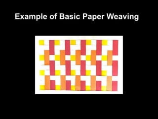 Basic weaving | PPSX