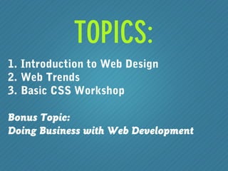 Basic web dev | PPT | Web Design and HTML | Internet