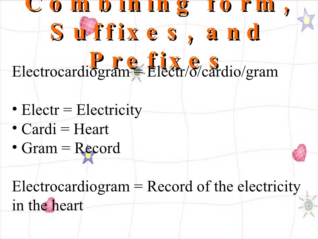 Basic word structure