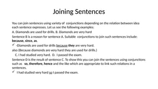 Join Sentences Basic En Writing Skills (FLEN203) PPt.pptx