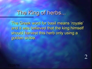 Basil | PPT