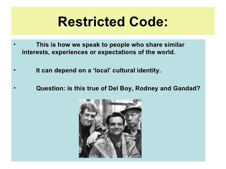 What Is Restricted Code Language? – WYLC