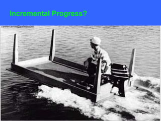 Incremental Progress?
 
