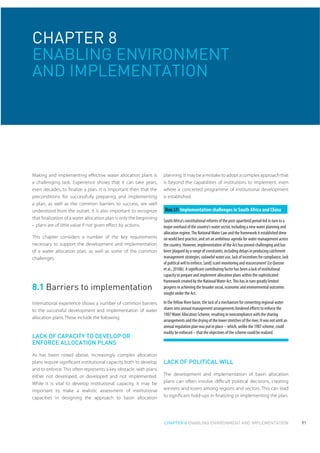 Basin water allocation planning principles, procedures and approaches ...
