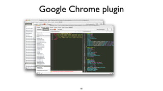Google Chrome plugin




         60
 