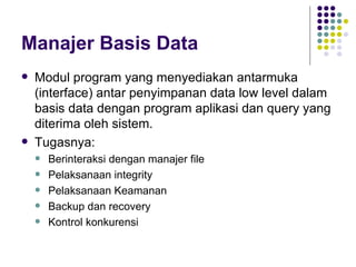Basis. Program Basis Data | PPT