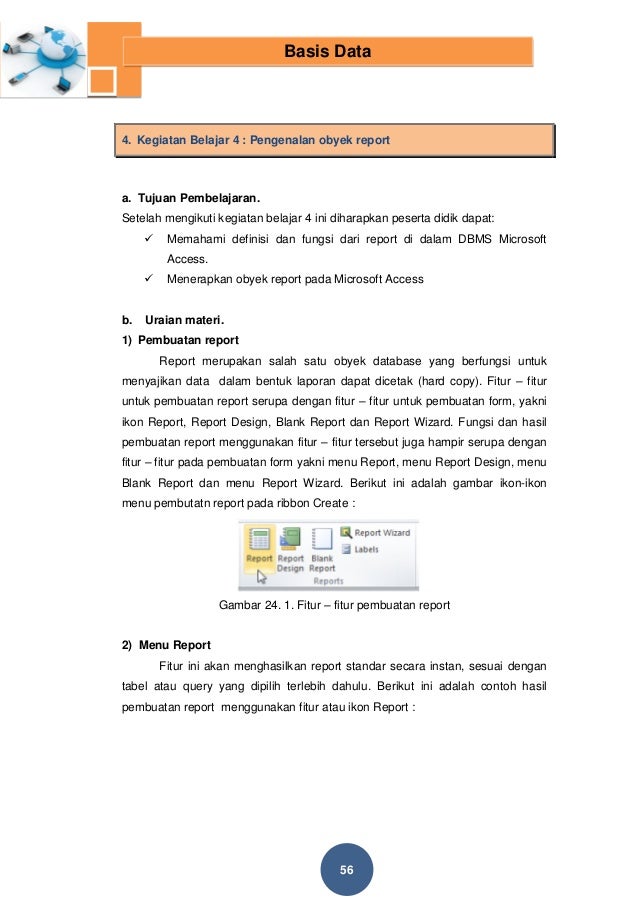 Sebutkan Fitur Fitur Untuk Membuat Tabel Pada Microsoft Access Coba