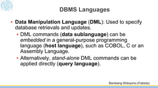 Basis Data 1. Database Management System | PDF