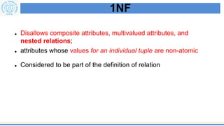 Basis Data 7. Functional Dependencies & Normalization | PDF