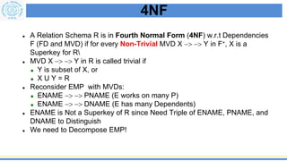 Basis Data 7. Functional Dependencies & Normalization | PDF