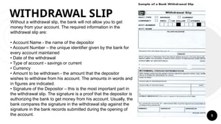BASIS DOCUMENTS AND TRANSACTION RELATED TO BANK DEPOSITS.pptx