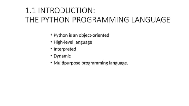 BASIS OF PYTHON PROGRAMMING vghkjnkjnkjnlkjn | PPT