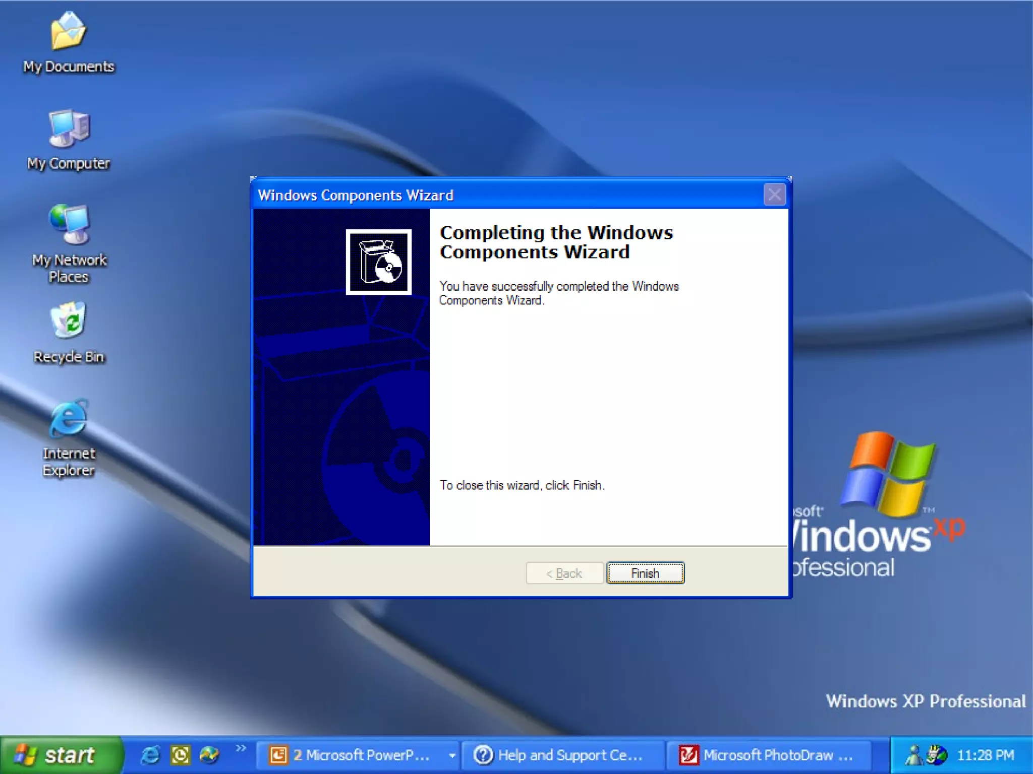 Installing the Remote Desktop Web Connection To install the Remote Desktop Web Connection On the  Start  menu, click  Control Panel . Click  Add or   Remove Programs . Click  Add/Remove Windows Components .   In the  Windows Components Wizard  dialog box, select  Internet Information Services , and then click  Details . In the  Subcomponents of Internet Information Services (IIS)  list, select  World Wide Web Service , and then click  Details . In the  Subcomponents for World Wide Web  Service  list, select the  Remote Desktop Web Connection  check box, and then click  OK . In the  Windows Components Wizard , click  Next  to continue. To install the Remote Desktop Web Connection (cont.) Insert your Windows XP installation CD into the CD ROM drive of your computer, or click  OK  to browse to the installation files.   Click  Finish  to close the Windows Components Wizard, and click  Close  to close the  Add or Remove Programs  dialog box.   Installing a Remote Desktop Web Connection 