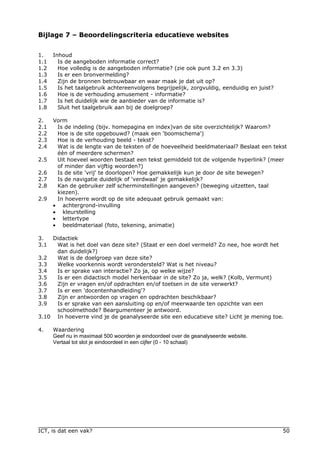 Integratie van ICT in de basisschool