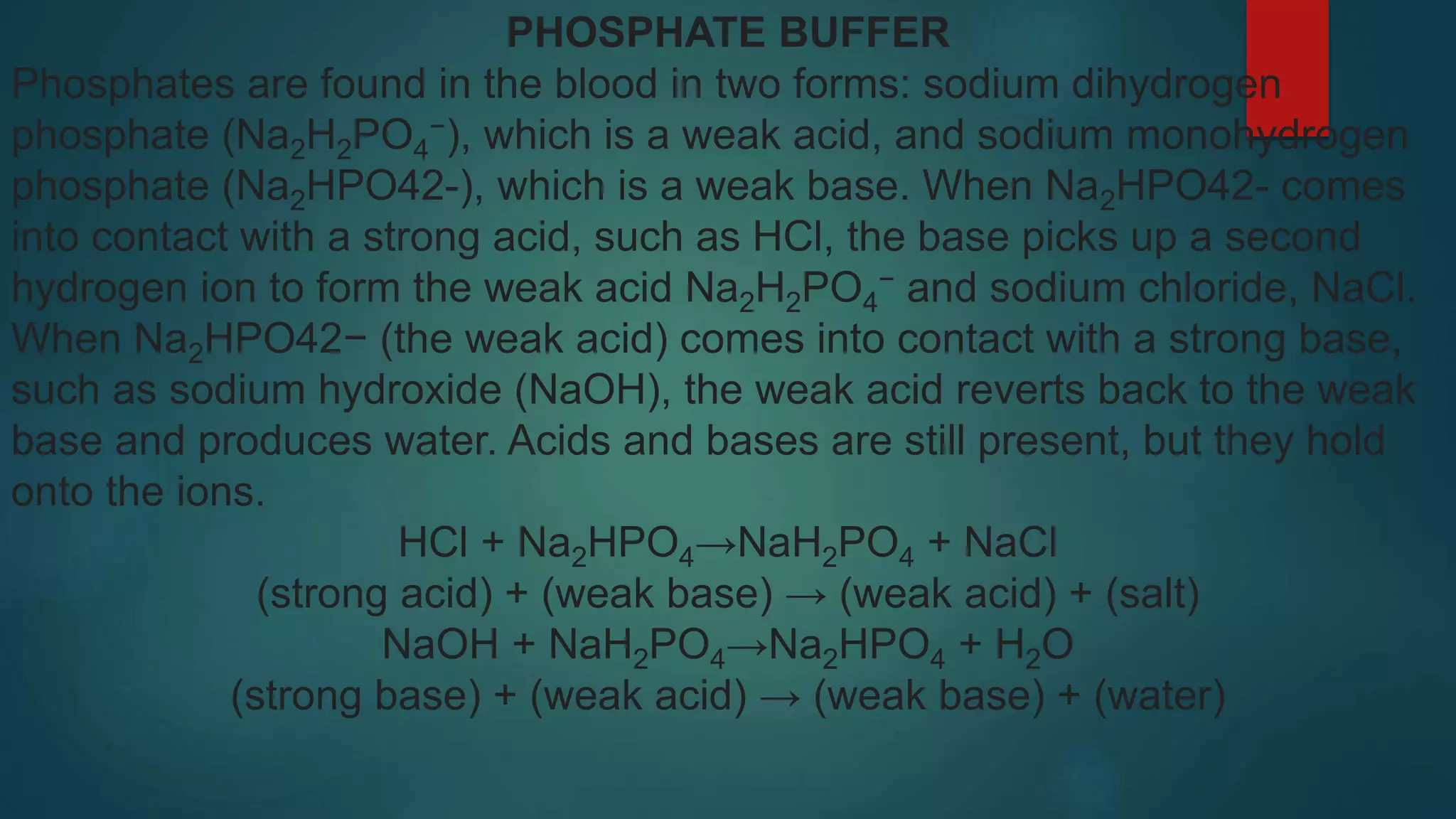Buffers in pharmaceutical and biological system | PPTX
