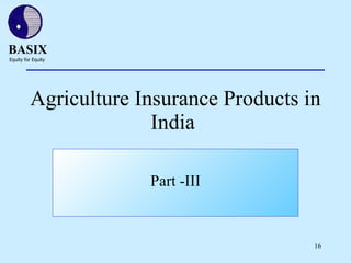 BASIX – An introduction