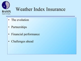 BASIX – An introduction