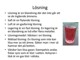 Lena Koinberg | Kemi NP repetition: Sammanfattning åk 7 | PPTX